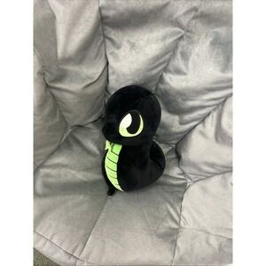 Razer Sneki Snek Plushie Stuffed Plush Toy Snake 10" Black Green Original